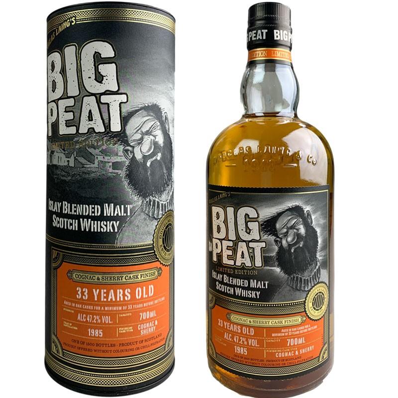 ビッグピート 33年 1985 コニャック＆シェリー ダグラスレイン社 Big Peat's 33 yo Cognac & Sherry Cask [1985] / ダグラスレイン