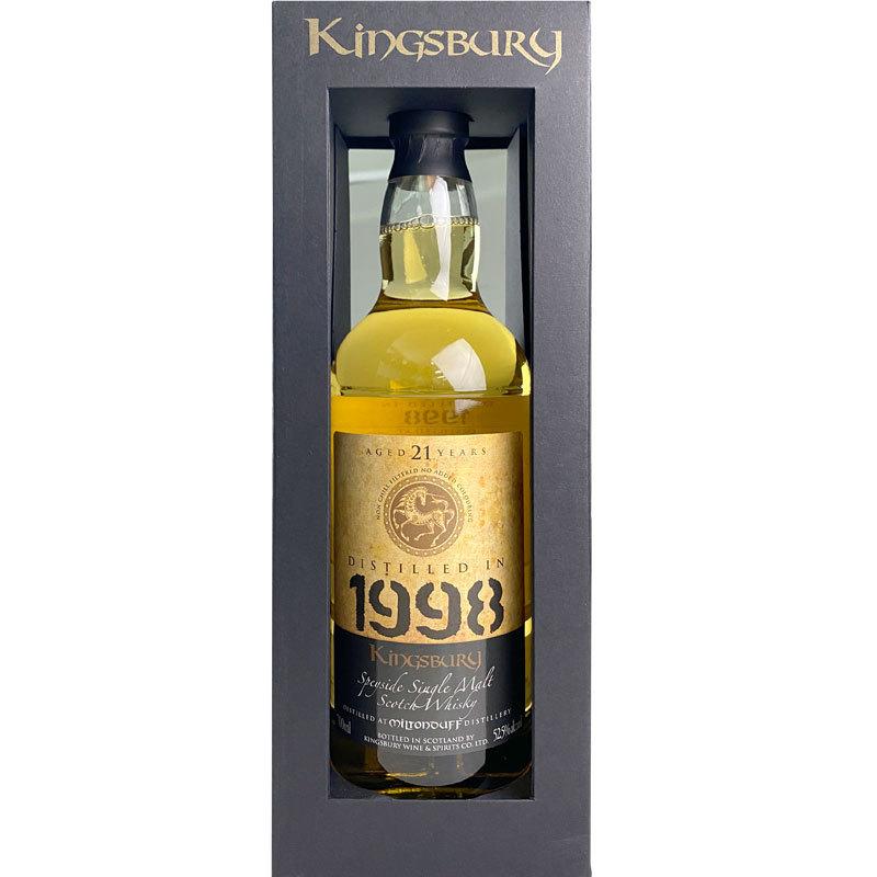 Kingsbury Gold Miltonduff 21 yo [1998] / キングスバリー ゴールド