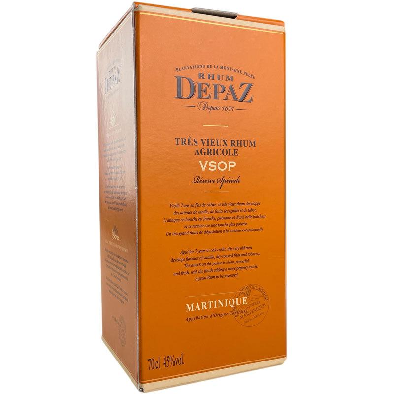 デパズ レゼルヴ スペシャル VSOP ラム 45% デパズ VSOP トレヴィユー レゼルヴ スペシャル ラム / Depaz