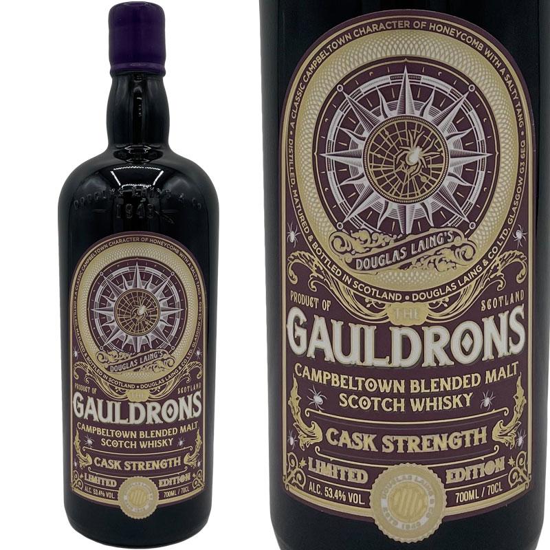 ザ ゴールドロンズ カスク ストレングス エディション ダグラスレイン ブレンデッド モルト / The Gauldrons Cask  Strength Edition DL Blended Malt [SW] : 40838 : ワインショップCAVE - 通販 -  Yahoo!ショッピング