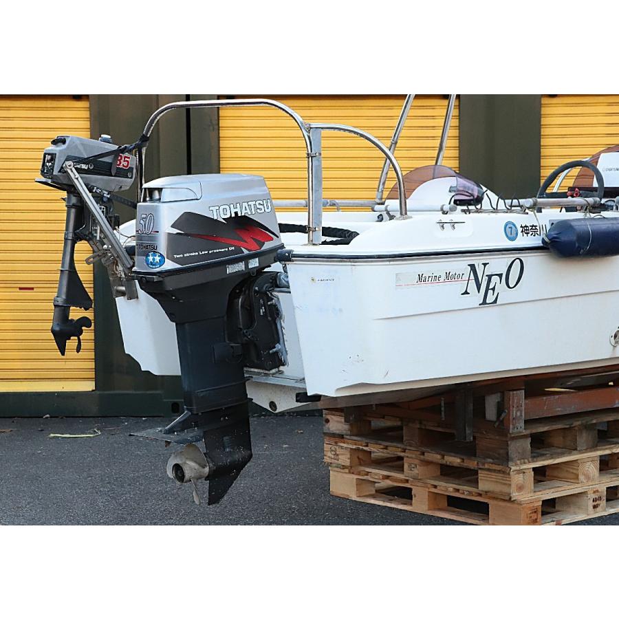 実働品 マリンモーター Marine Motor NEO450 トーハツ TOHATSU 50馬力 