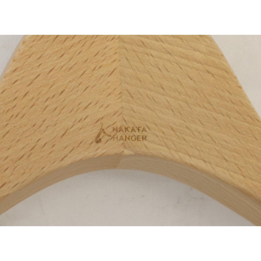美品 ナカタ NAKATA 木製ハンガー 6本セット シャツハンガー 沖縄 