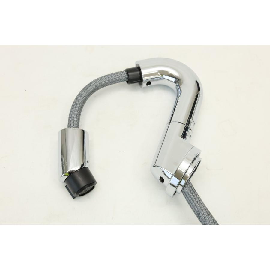 未使用品 INAX SF-WX397SY-MB ホース収納式シングルレバー混合水栓 壁