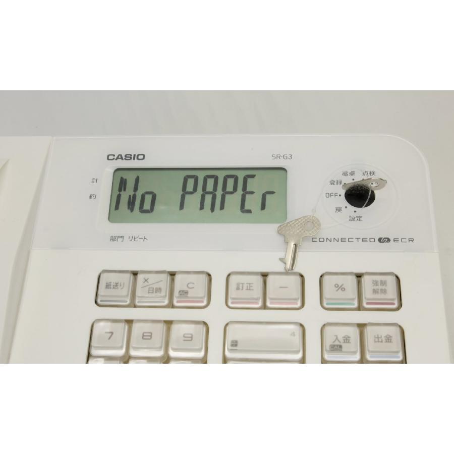 ■中古品 カシオ 電子レジスター SR-G3－WE 2021年 100V 動作問題なし CASIO■ Amazon | CASIO(カシオ) 電子レジスター レジスター 業務用 Bluetooth