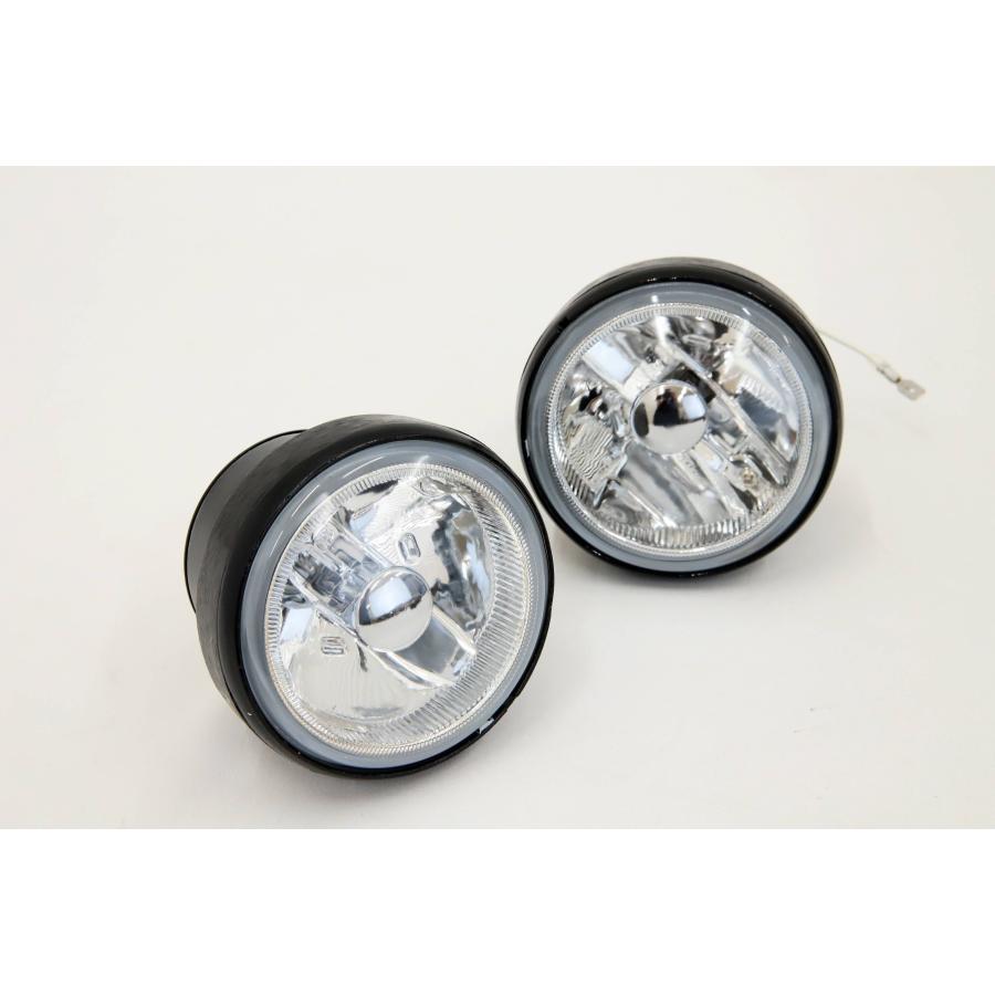 展示品 DLAA 丸フォグランプ 99×77mm 透明レンズ LA1500X 2箱セット