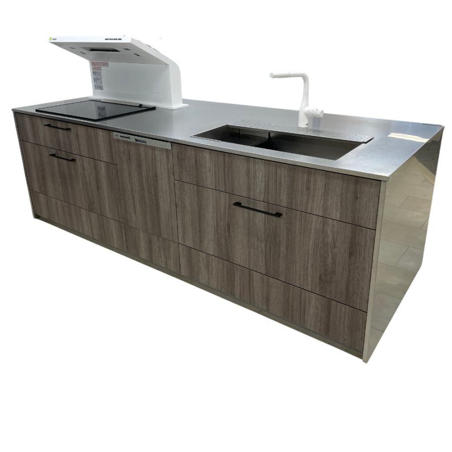 展示品 永大 エイダイ アイランド型 システムキッチン 一式 通水なし