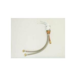 未使用品 SANEI シングルスプレー混合栓 洗髪用 スイセンK37610J-2TKN ホワイト 北海道・沖縄・離島 配送不可 B3B 爆買_2