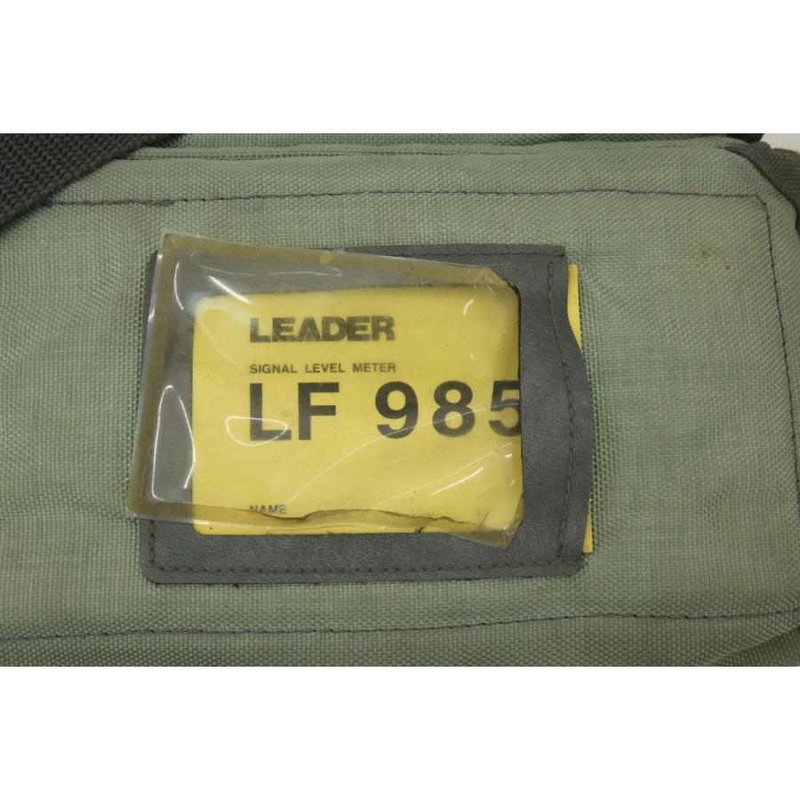 LEADER リーダー電子 LF985 シグナルレベルメーター 電気計測器 沖縄