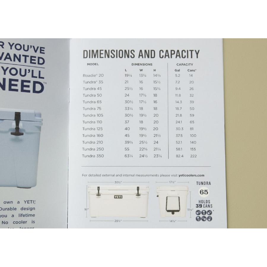 展示未使用品 YETI イエティ クーラーボックス タンドラ 105 約82L