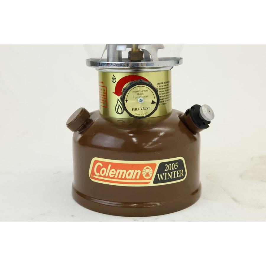 展示未使用品 コールマン シーズンズランタン 2005 winter ブラウン