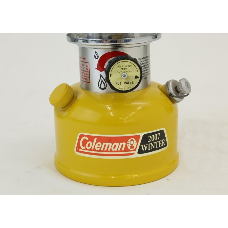 展示未使用品 コールマン シーズンズランタン 2007 winter イエロー