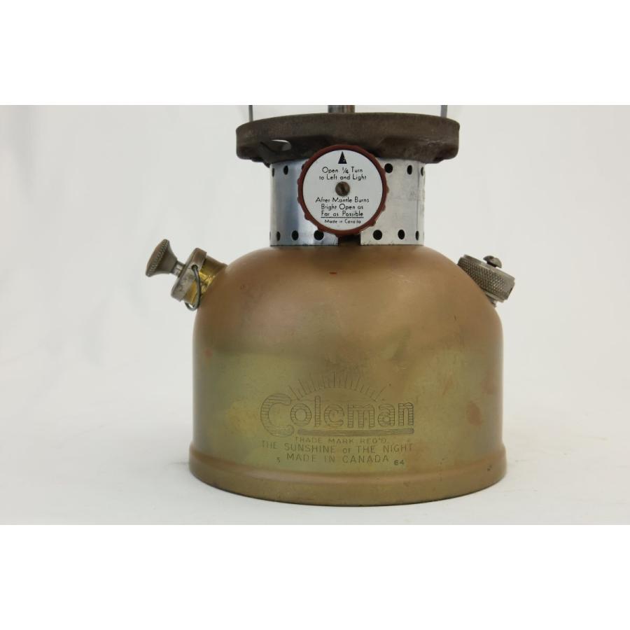 コールマン Coleman ランタン 200 カナダ ブラスタンク 1964年5月製