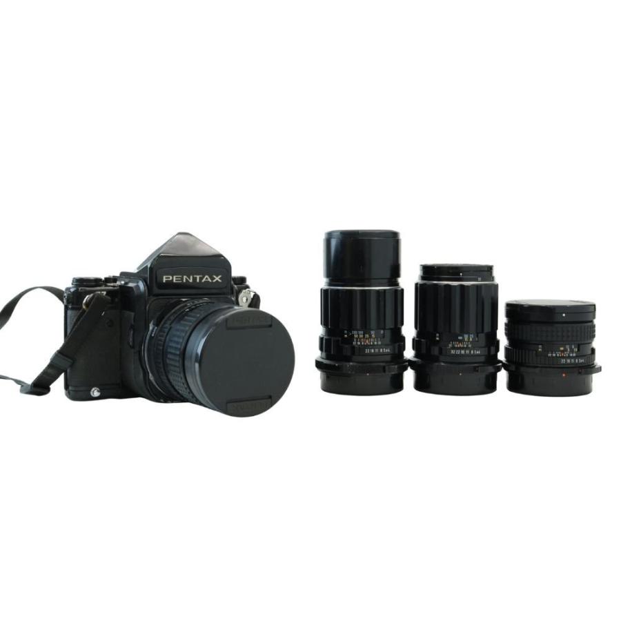 PENTAX 中判カメラとレンズセット 200mm TAKUMAR レンズ 中判フィルムカメラ PENTAX67 ペンタックス フィルムカメラ