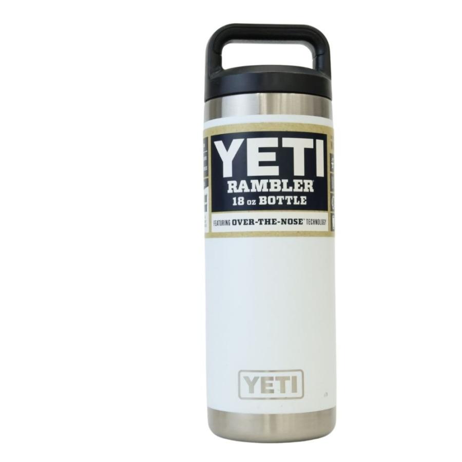 展示未使用品 YETI イエティ ランブラー 18オンス ボトル ホワイト 