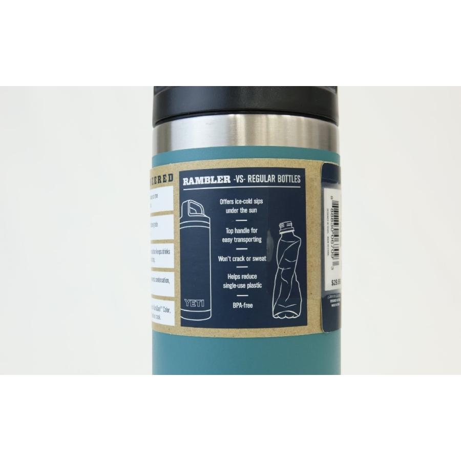 展示未使用品 YETI イエティ ランブラー 18オンス ボトル RIVER GREEN