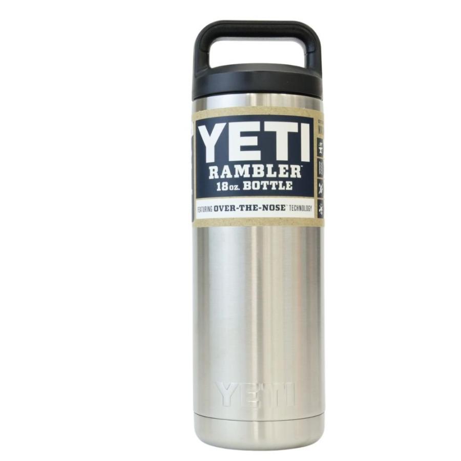 展示未使用品 YETI イエティ ランブラー 18オンス ボトル ステンレス 