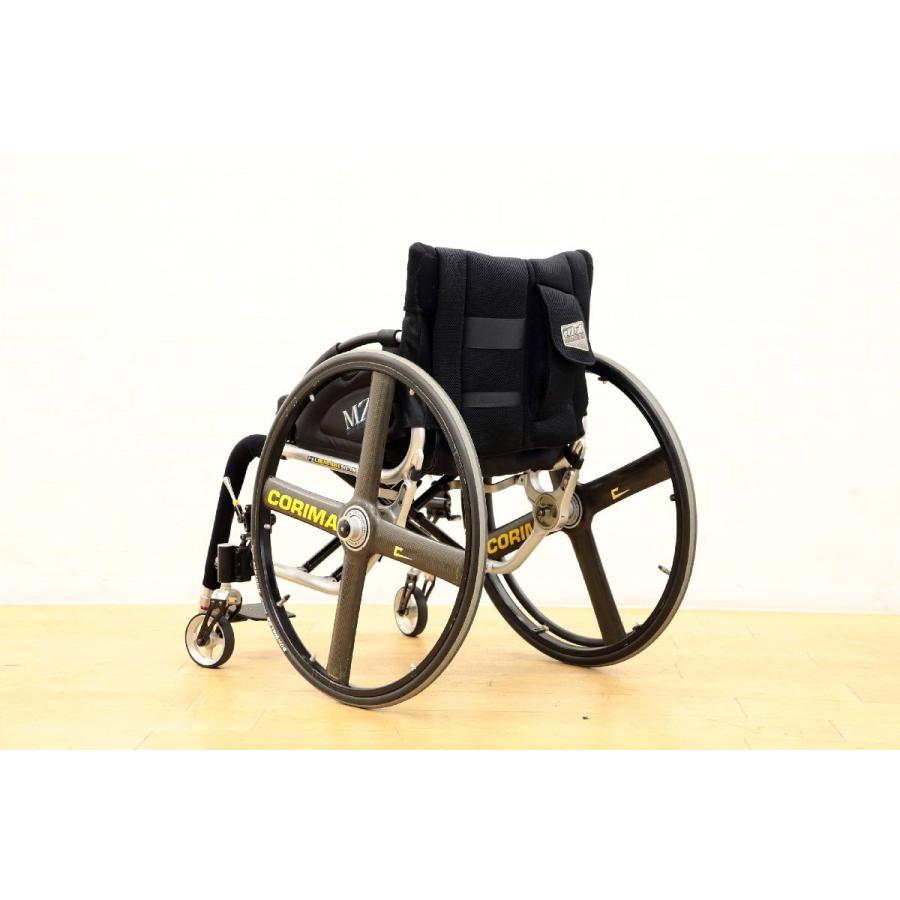 MZ 折り畳み車イス スーパークイックターン MZ350F タイヤ直径59cm