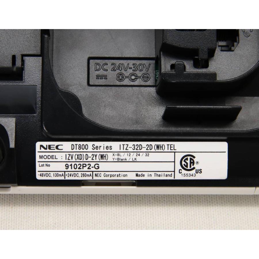 NEC 中古品 ITZ-32D-2D(WH) ビジネスフォン TEL 32ボタン IP多