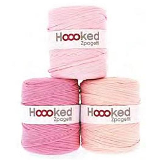 DMC Hoooked Zpagetti フックドゥ ズパゲッティ 超極太 800Pink ピンク 