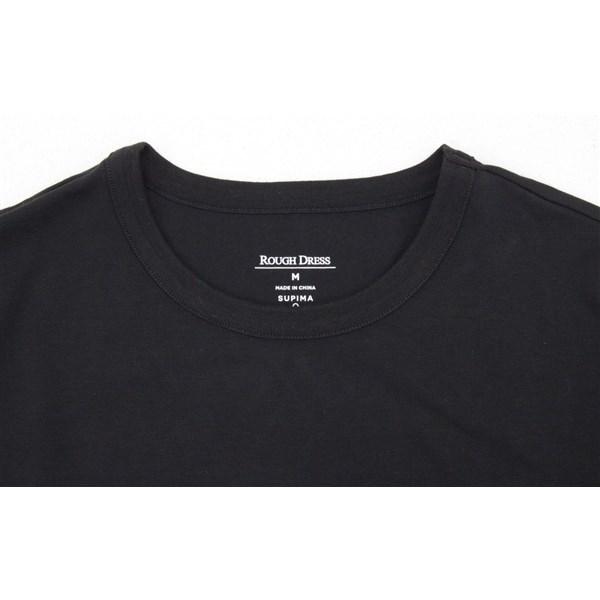 送料無料 アウトレット ROUGH DRESS メンズ トップス SUPIMA 半袖