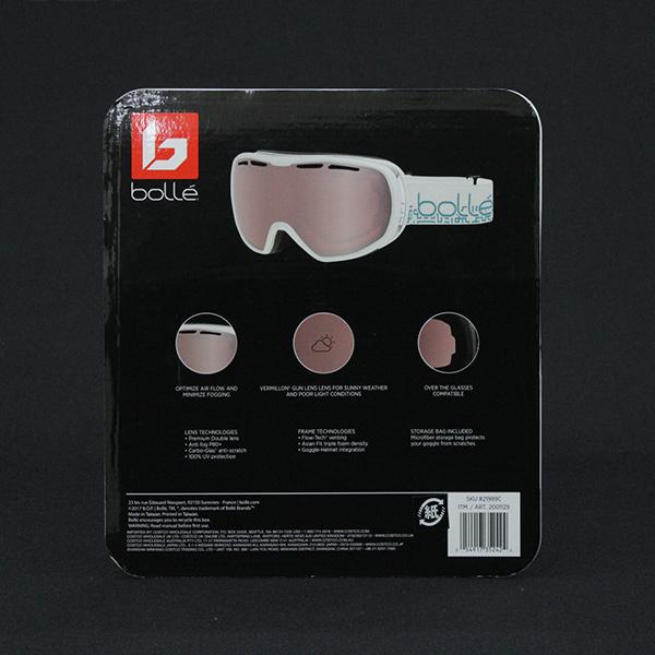 送料無料 アウトレット bolle ASIAN FIT SMALL FIT SNOW GOGGLE スノーゴーグル 冬 2001129