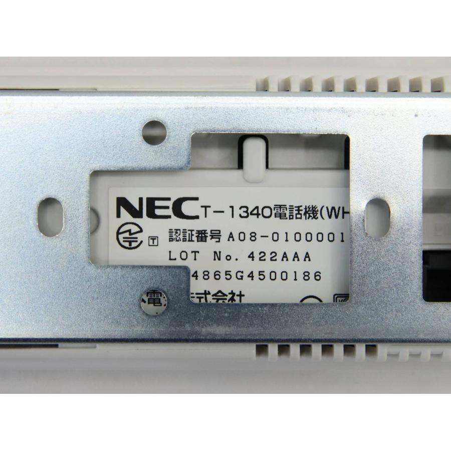 NEC 中古品 αポチ 壁掛兼用スリムテレホン T-1340 電話機 北海道、沖縄
