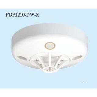 FDPJ210-D型　Rシリーズ用差動式熱感知器　2023年製　6個　ベース付 能美防災 FDPJ210-DW-X R-AT差動式スポット型感知器 2種 露出