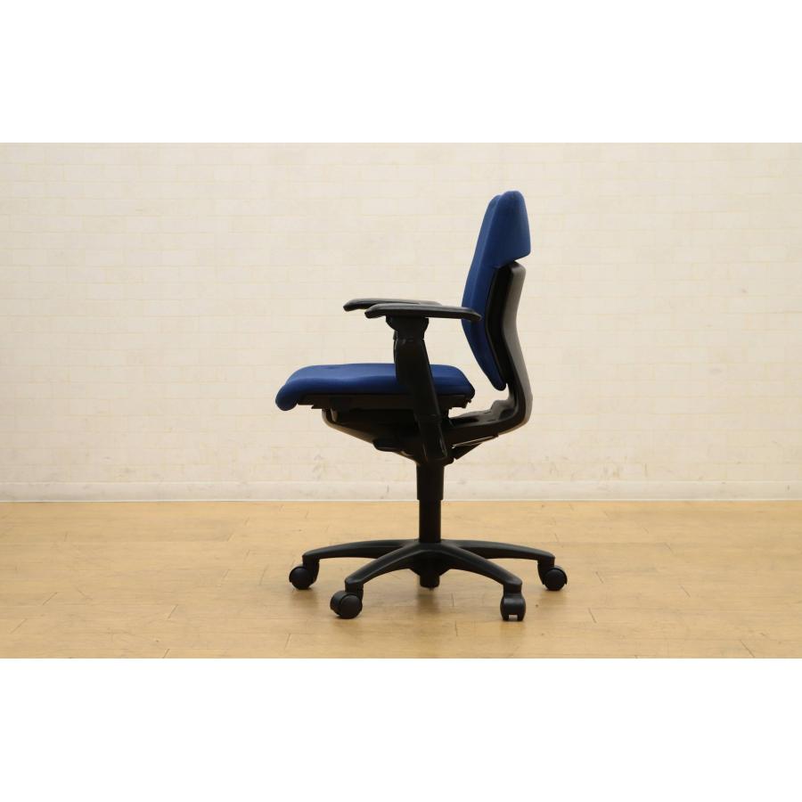 中古品 オカムラ オフィスチェア アドフィット ローバック アジャスト 