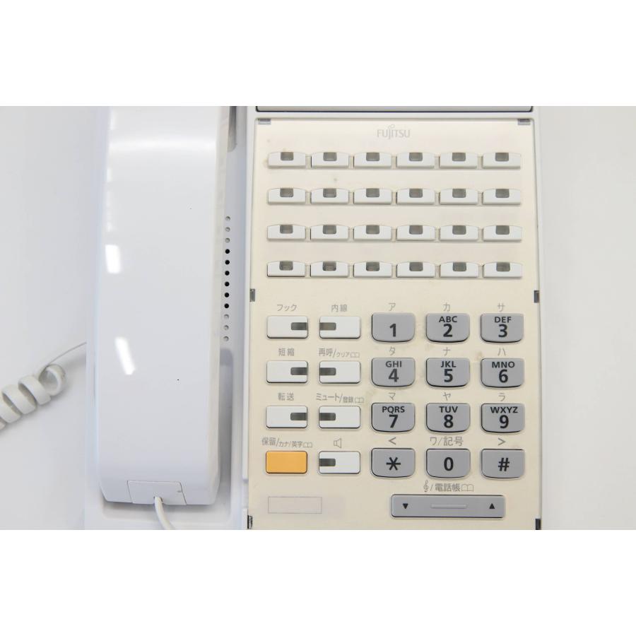 中古 富士通 24ボタンアナログ停電タイプ電話機 D-station 52PA