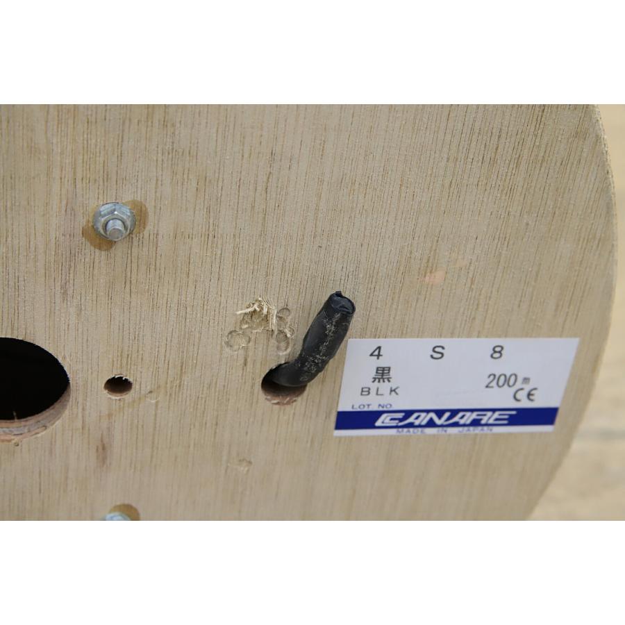 CANARE カナレ 4心 スピーカーケーブル 4S8 200m 黒 アウトレット品