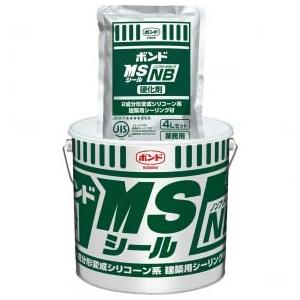 ボンド MSシール 11kg 4セット 出荷制限中】ボンドMSシール超耐久 4Lセット×2入 コニシボンド : 日曜 のり