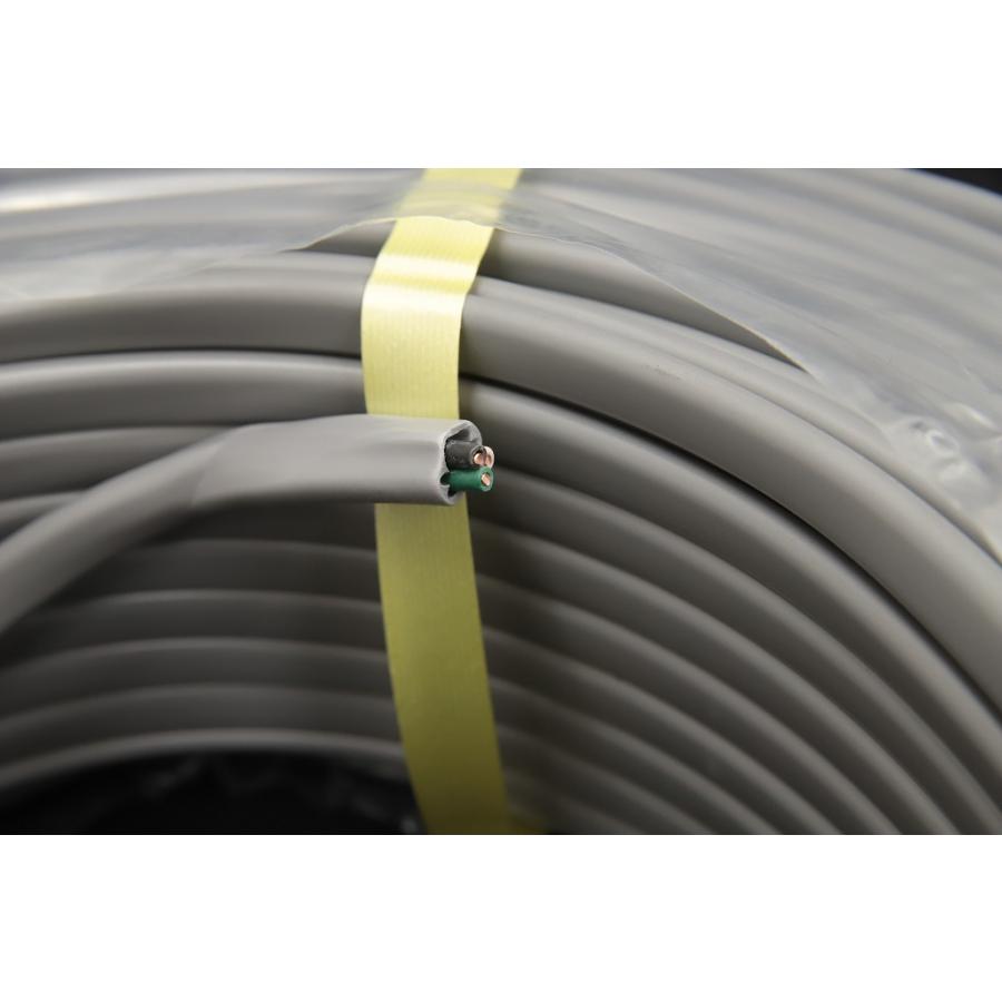 送料無料 愛知電線 VVF 電線 ケーブル 2.0-3c 3×2.0mm LFV 条長:100m  