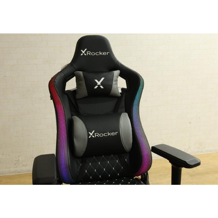展示品 X Rocker オバール RGB オフィスゲーミングチェア 北海道・沖縄