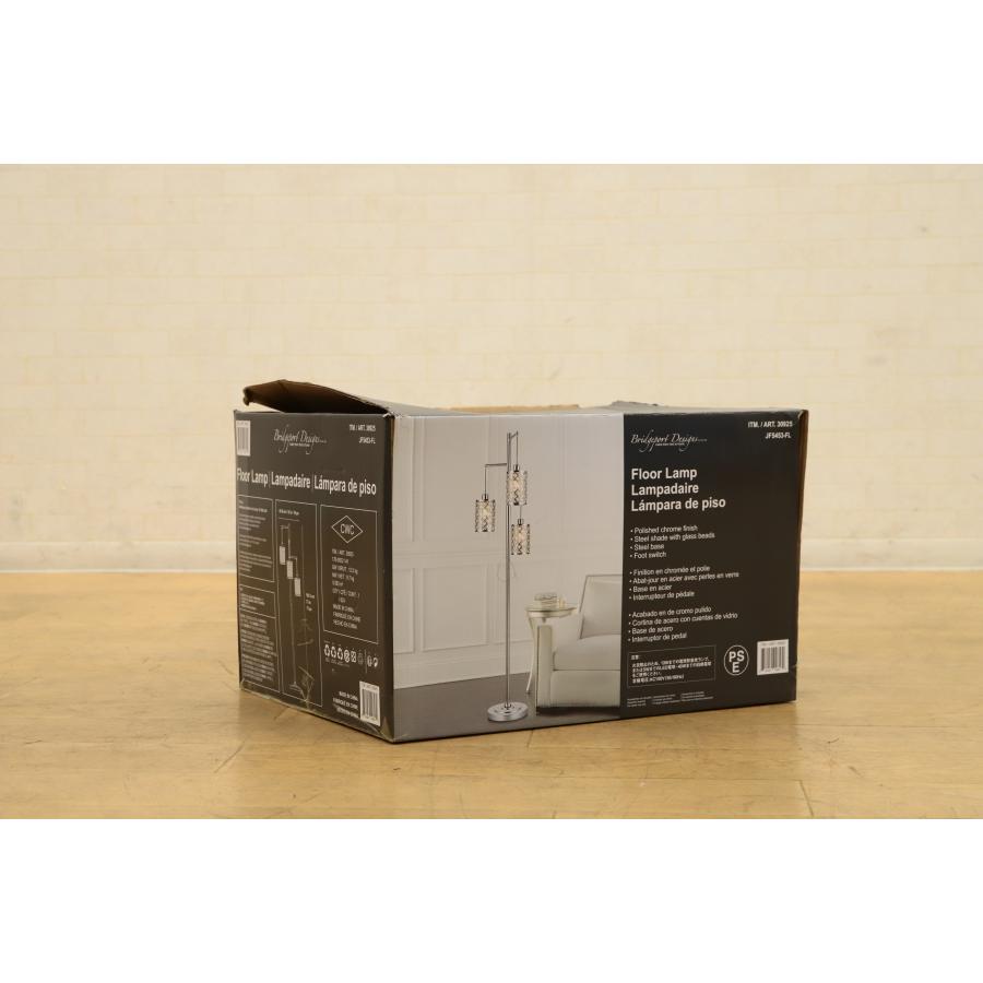 【送料無料】展示品 Gisele 3ヘッドフロアランプ 電球おまけ付 北海道・沖縄・離島 配送不可JC1C 展示品 Gisele 3ヘッドフロアランプ 電球おまけ付 北海道・沖縄・離島