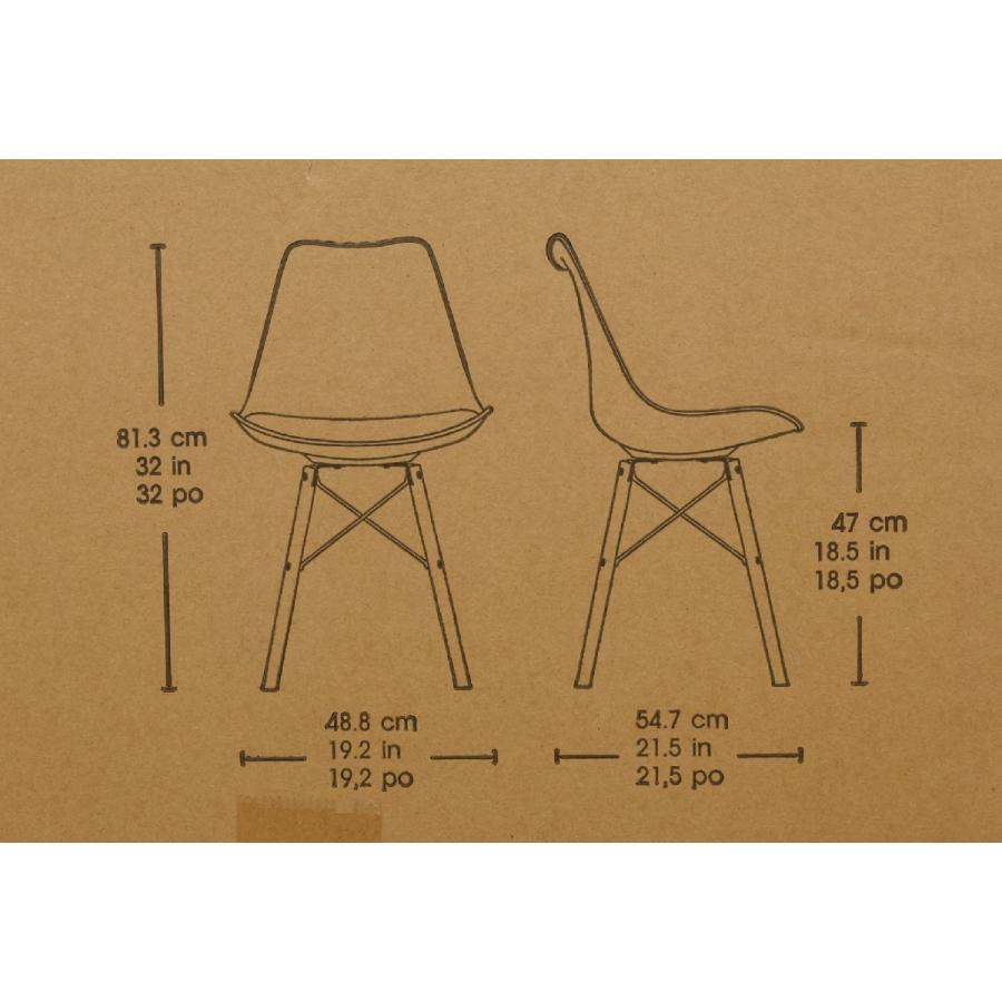 展示品 Bayside Furnishings アクセントチェア 2脚セット ベージュ