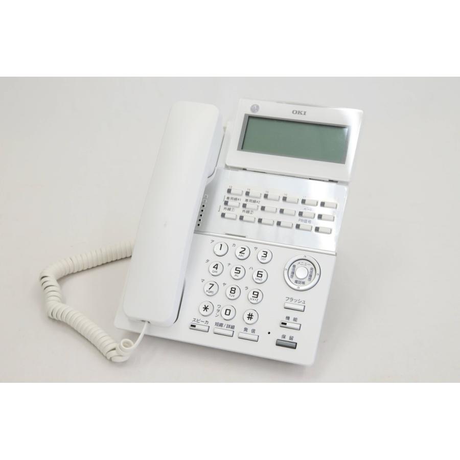 【中古品・現状品】　OKI  ビジネスフォン MKT/ARC-18DKHF-W-02A 電話機 6台セット ※動作未確認 1台部品外れ有り   ※e保管品 OKI 中古 沖 MKT/ARC-18DKHF-W-02A：18ボタン標準電話機 ビジネス