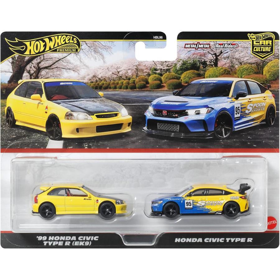 Hot Wheels（ホットウィール） プレミアム 2パック 99 ホンダ シビック
