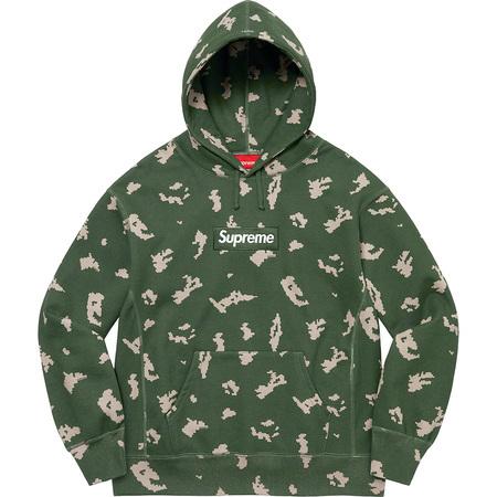 国内正規品 Supreme 21AW Box Logo Hooded Sweatshirt Olive Russian Camo シュプリーム