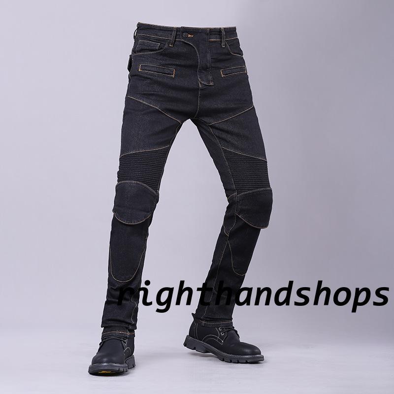 バイク用　デニムパンツ PMJ KNOX バイク用デニムパンツ ダークブルー