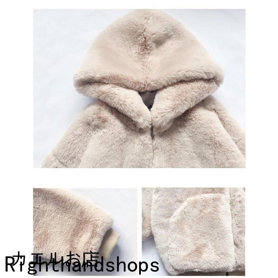 ファーコート ミンクカシミアコート フード付き レディース 冬 40代