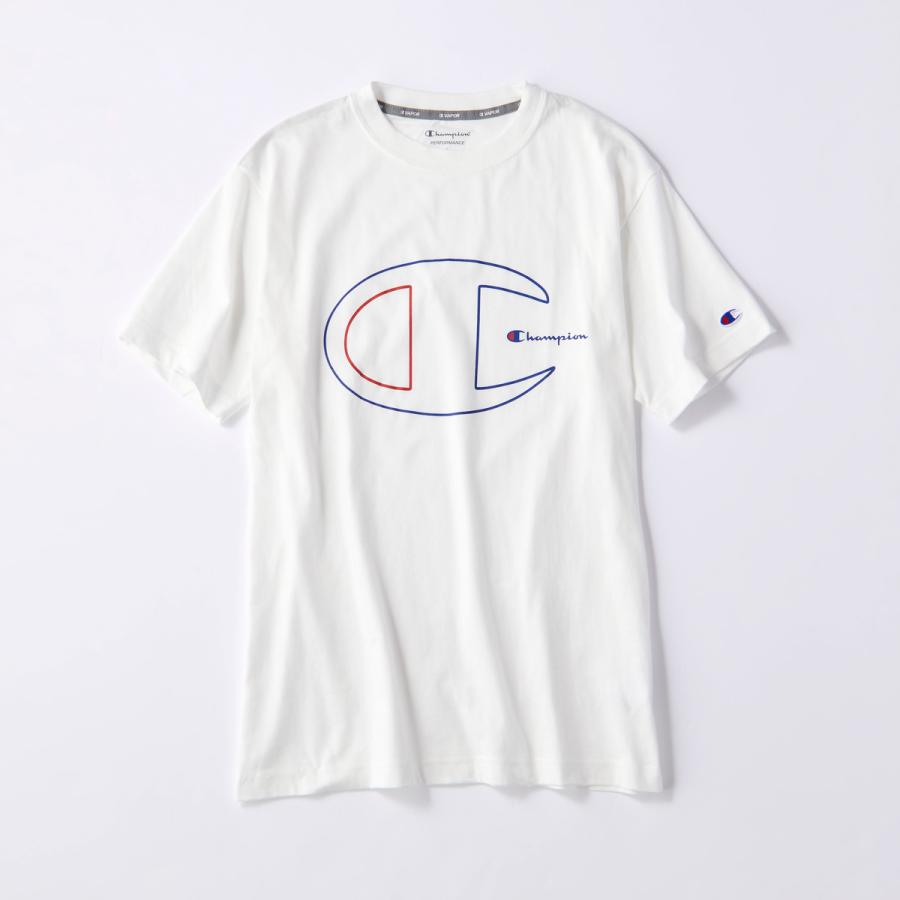 チャンピオン Champion C Vapor デカロゴプリントtシャツ メンズ ライトオンright On Online Shop 通販 Paypayモール