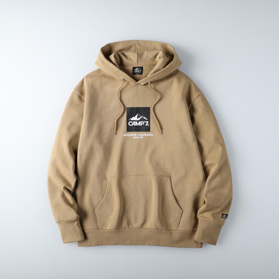 キャンプ7 Camp7 ボックスロゴプリントパーカー メンズ ライトオンright On Online Shop 通販 Paypayモール