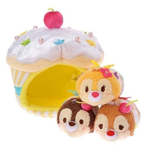 ツムツム バレンタイン カップケーキハウス チップ デール クラリス