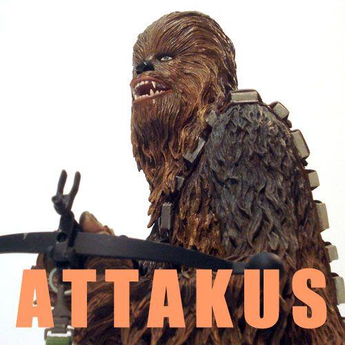 STARWARSスターウォーズ/ATTAKUS＊チューバッカ＊日本限定版