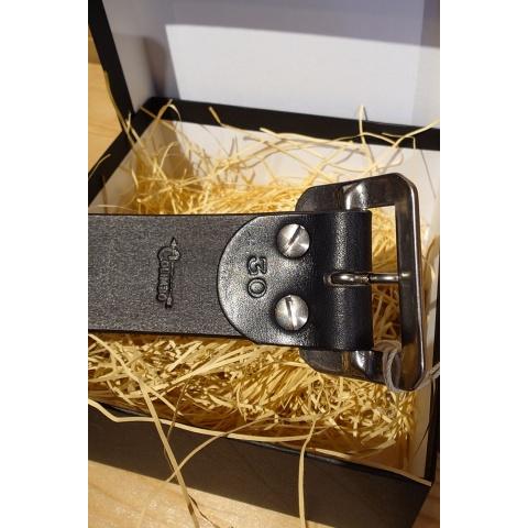 コリンボ Colimbo ZA-0701 "Jewel Studded Leather Belt" Col:Blackの画像