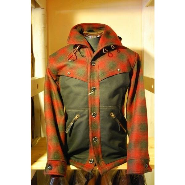 コリンボ Colimbo "Forester Coat" ZP-0155 Col:Red*Black　フォレスターコート｜rigid-store