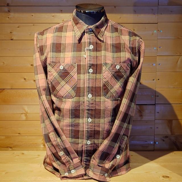 コリンボ Colimbo ネルシャツ 