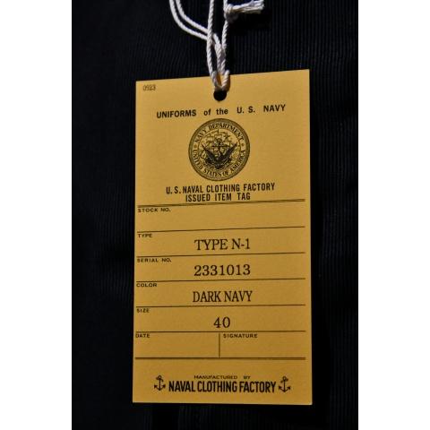 フリーホイーラーズ Freewheelers #2331013 N-1 "DeckJacket" Col:D.Navy,K.Beigeの画像