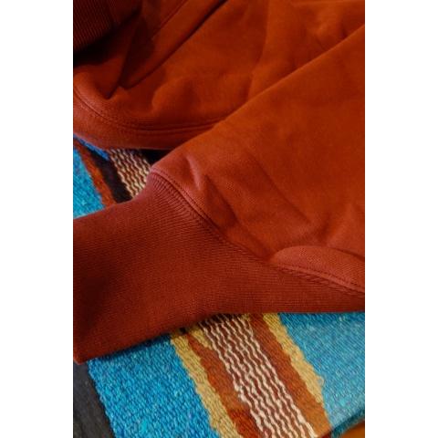 フリーホイーラーズ Freewheelers パーカー "Double Face Athletic Sweat Hoodie" #2534012 Col:D.Crimson*O.Navyの画像