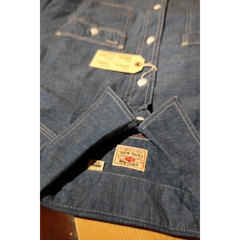 SUGAR CANE シュガーケーン Sugarcane 長袖シャツ (SC25513) 